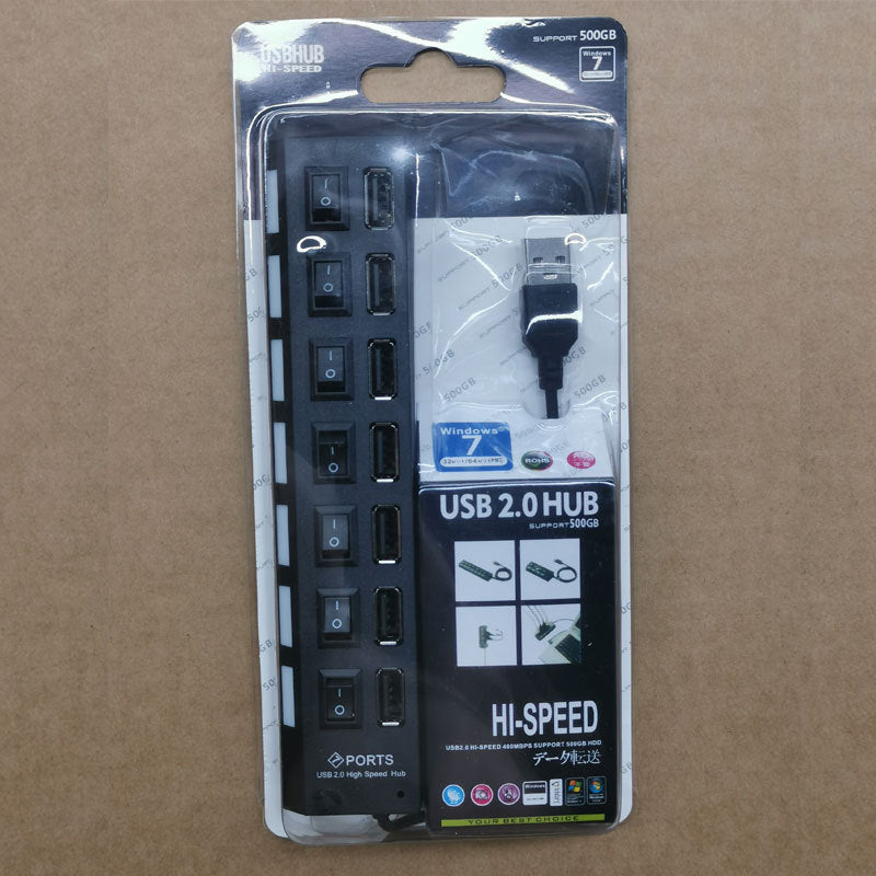 Source manufacturer usb2.0 docking station independent switch splitter hub2.0 expander a 4-port hub