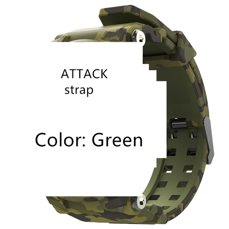 LOKMAT ATTACK srtap strap TPU detachable wristband denim blue camouflage green