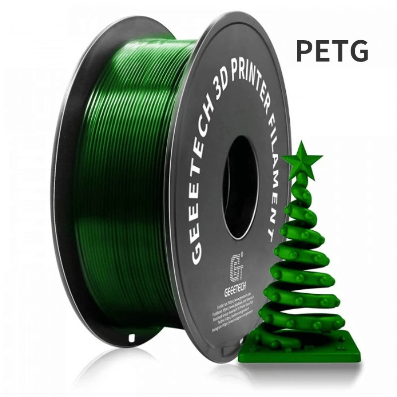 GEEETECH 1Kg 1.75mm 100% PETG Filament For 3D Printer Filament Vacuum Packaging Overseas Warehouses Fast Ship