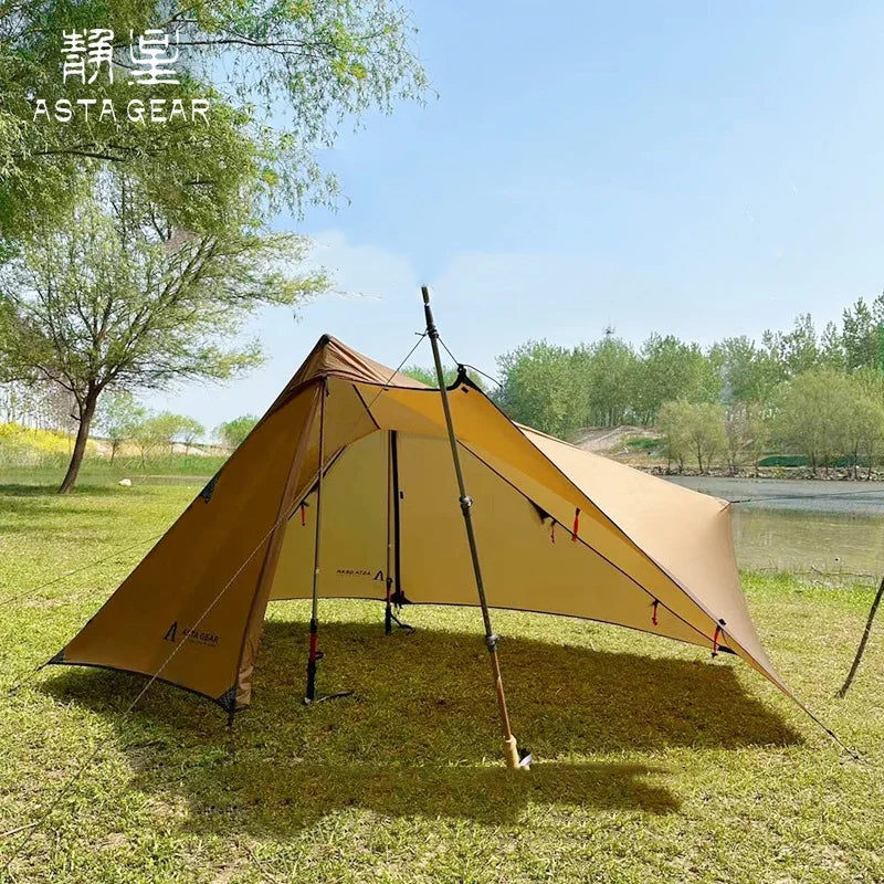 ASTAGEAR Shanchun 2P Ultralight Tarp Tent Outdoor Camping A-shaped Tent Hiking Climbing Mountaineering Waterproof Windproof
