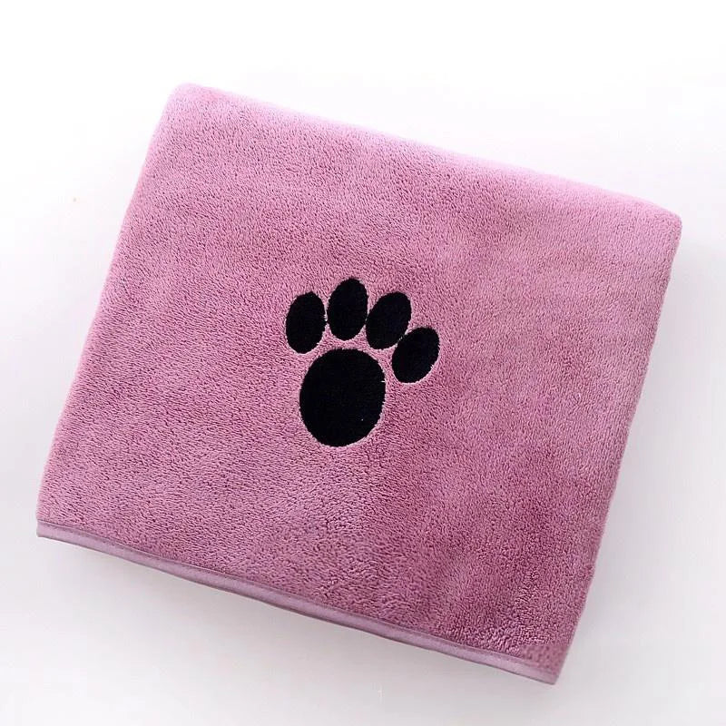 Super Absorbent Dog Bath Towel - Quick-Drying Soft Pet Towel for Small Large Dogs Puppy Grooming