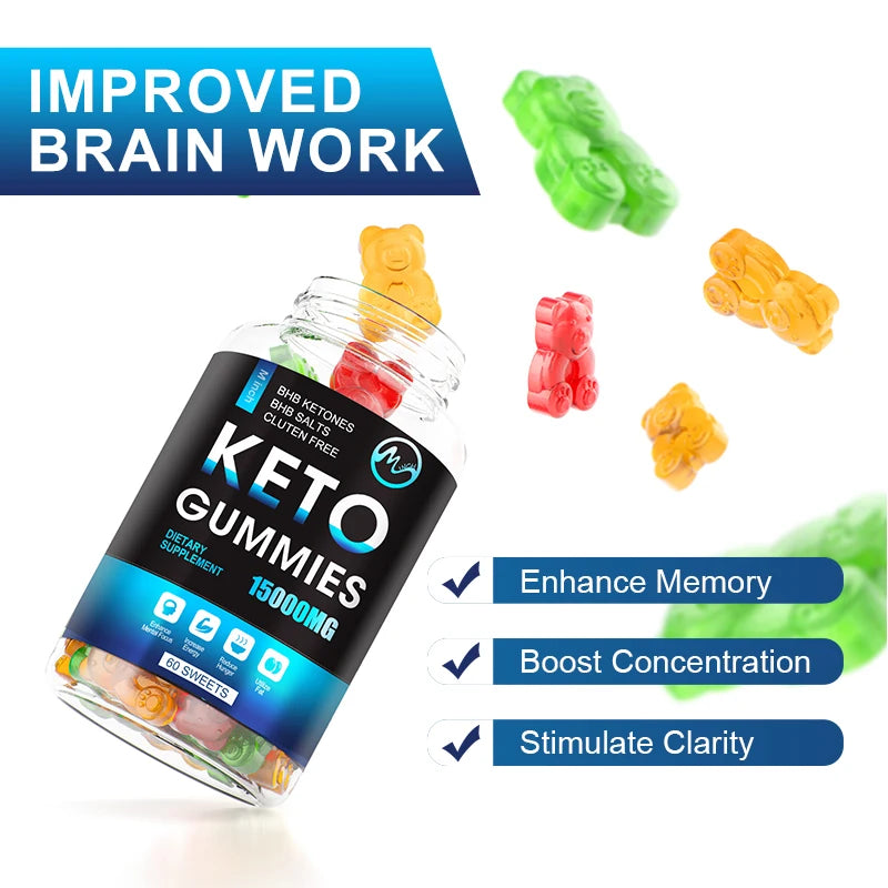Minch Keto Gummies Keto Gummy Supplement Help For Weight Loss For Women And Men - Cleanse - Detox - Apple Cider Vinegar