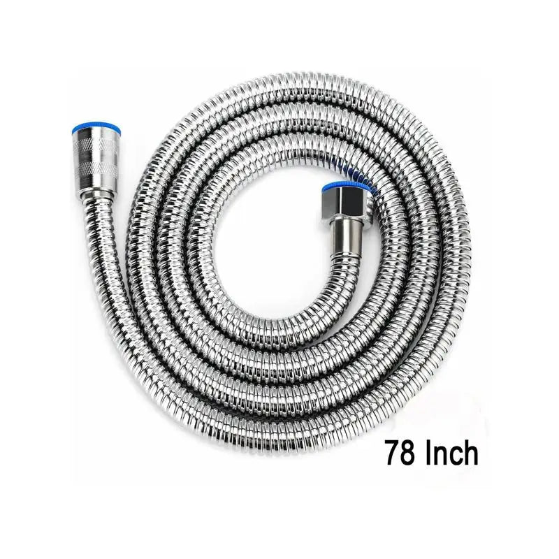 2m Flexible Shower Hose for Handheld Showerhead - Durable Plumbing Tube for Bathroom Use