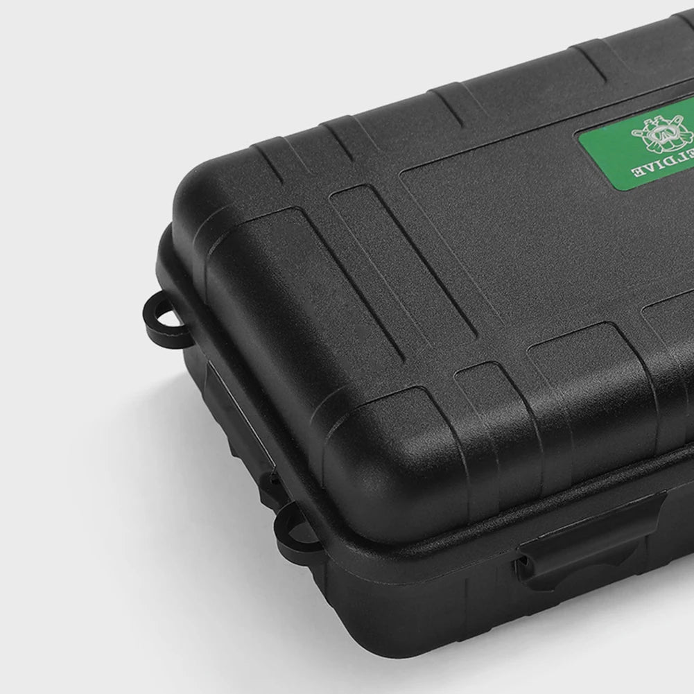 Portable Storage Box Waterproof Dry Box Survival Sealed Box Plastic EDC Tools Storage Container Case For Outdoor Gear Storage
