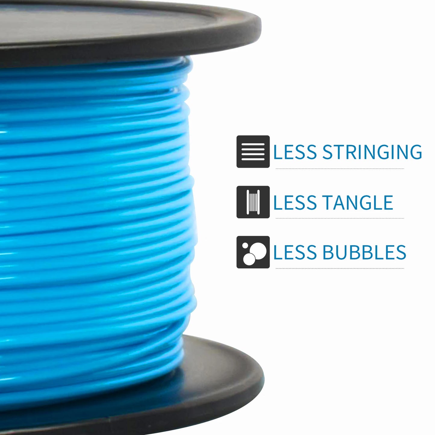 GEEETECH 1Kg 1.75mm 100% PETG Filament For 3D Printer Filament Vacuum Packaging Overseas Warehouses Fast Ship