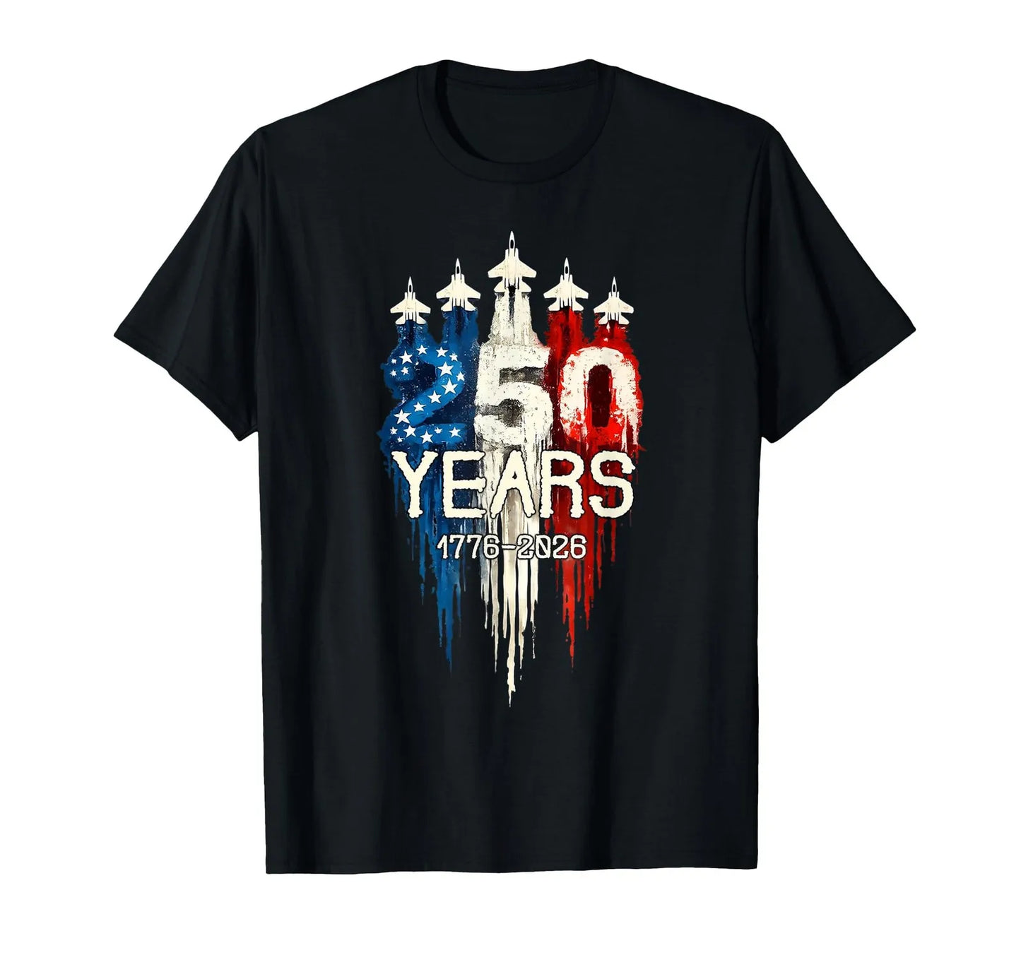 250th Independence Day Freedom T-Shirt for USA Anniversary
