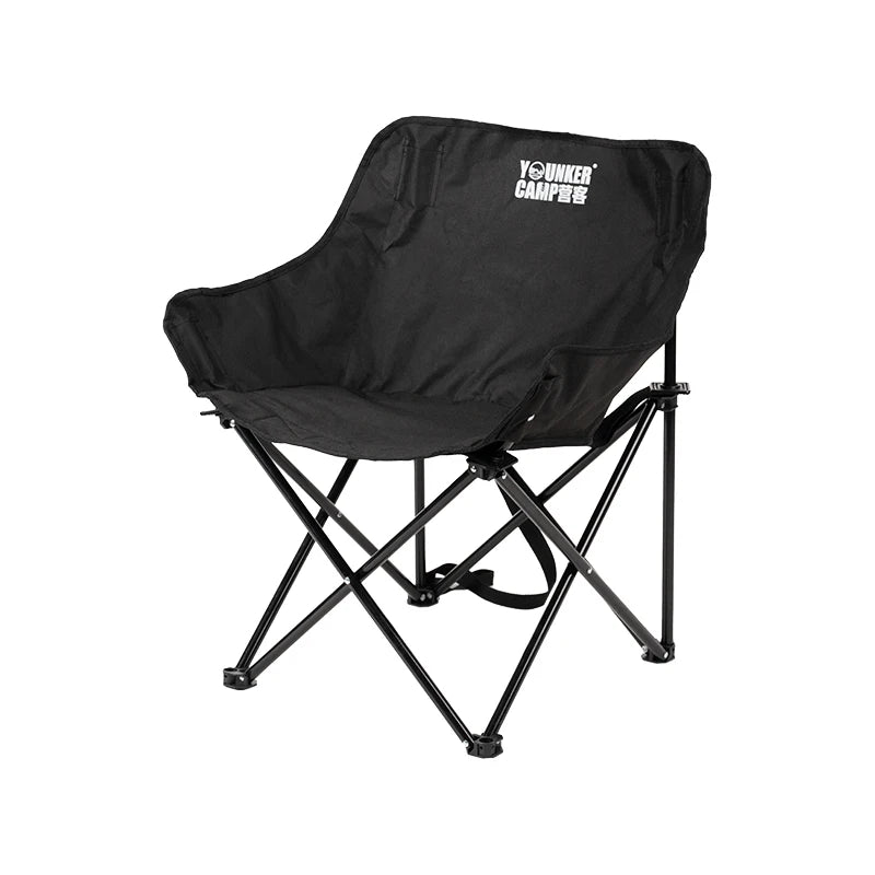 Outdoor Folding Moon Chair Portable Chair Camping Chair Picnic Gear Fishing