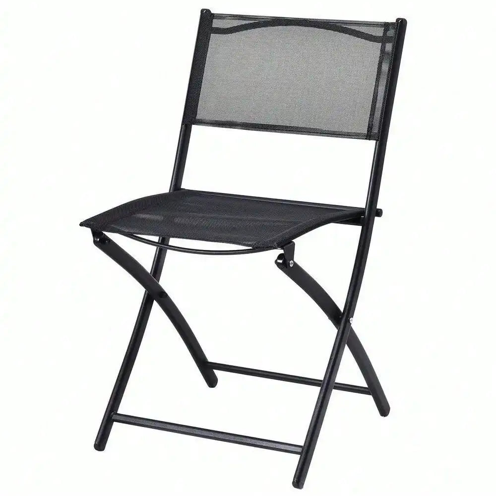 Bistro Set Garden Backyard Table Folding Chairs Outdoor Patio Furniture