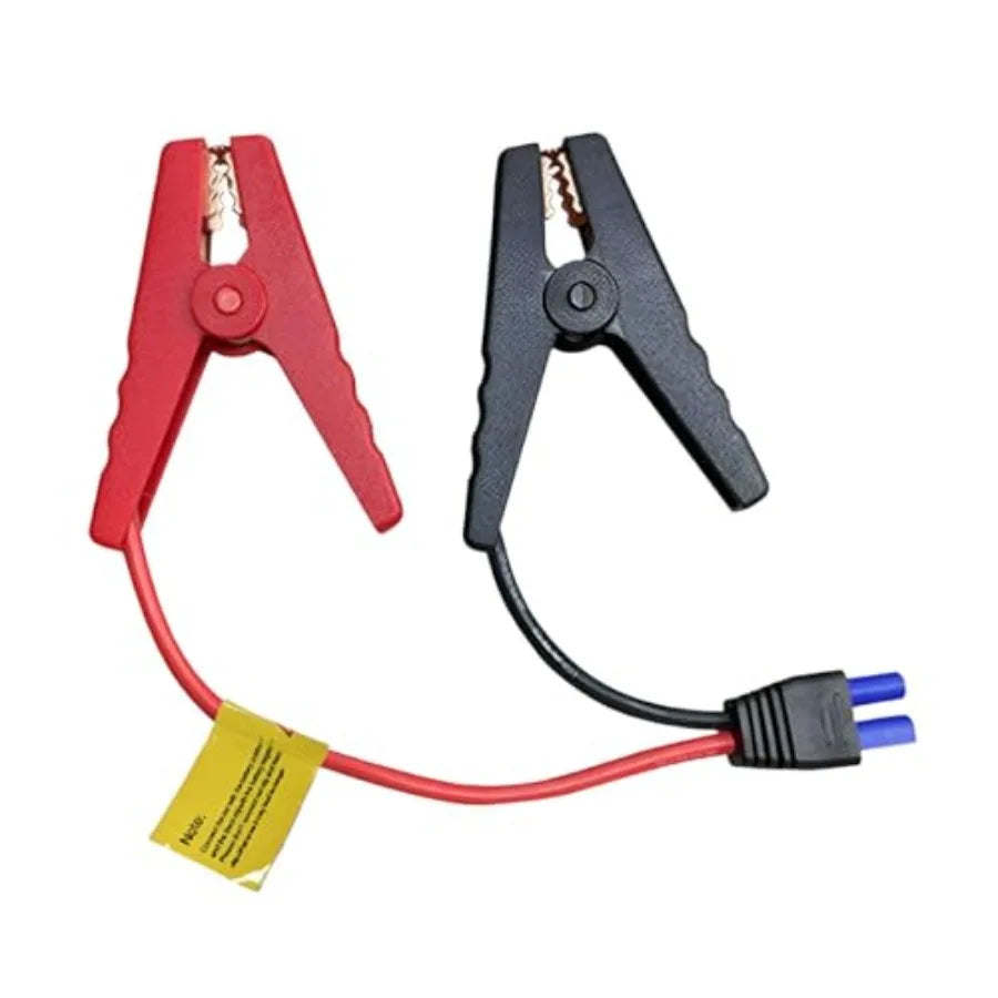 EC5 Jumper Starter Cable with Battery Clamps, 12V 10AWG EC5 Connector Replacement Alligator Clip, Portable Emergency Car Jump S