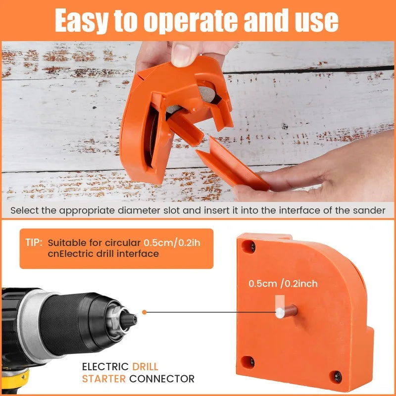 Drill Bit Sharpener-Professional Drill Bits Sharpener for All Bits, Electric Drill Bit Sharpener, Drill repair kit for Grinding