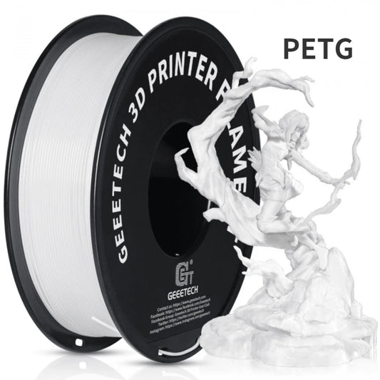 GEEETECH 1Kg 1.75mm 100% PETG Filament For 3D Printer Filament Vacuum Packaging Overseas Warehouses Fast Ship