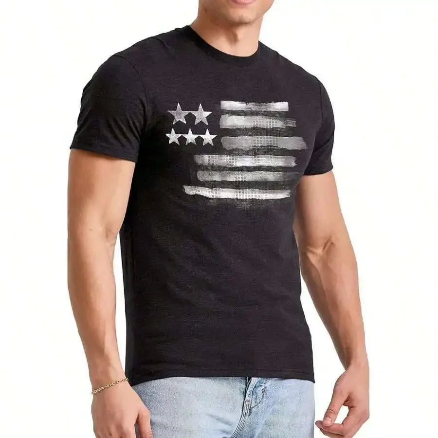Premium Cotton Crew Neck Tee Soft And Breathable Made In USA
