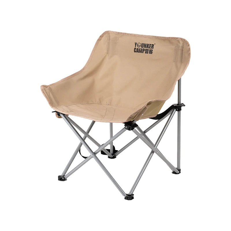 Outdoor Folding Moon Chair Portable Chair Camping Chair Picnic Gear Fishing