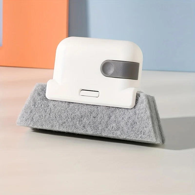 1pc universal window rail cleaning brush, easy to clean small gaps and frames, kitchen table cleaning tool