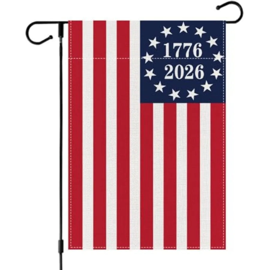 250th Anniversary Windsocks, 40 Inch Red White 250th Flag WindSock for 4th of July Outside Decor Patriotic Memorial Day Decorat