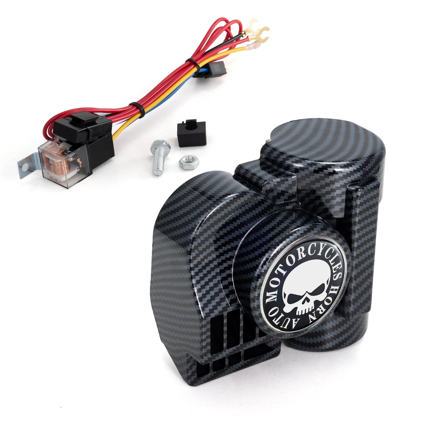 FARBIN Train Horns for Car Air Horn with Horn Cover for Motorcycle 12V Train Sound Car Horn Kit 150DB Super Loud Horn